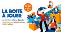 La Boîte à Jouer se fait la malle au Cerisier !. Du 20 octobre au 11 décembre 2020 à Bordeaux. Gironde.  10H30